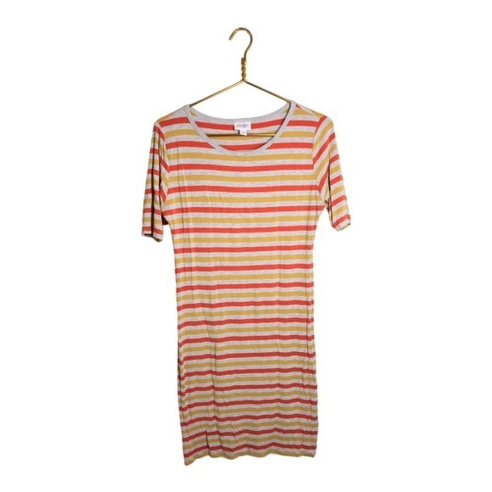 LulaRoe Stripped Dress‎ - Size Large